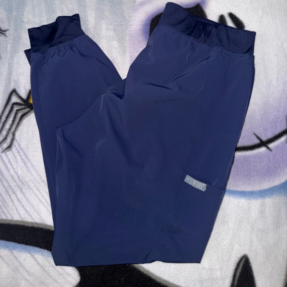 Med Couture Navy Blue Active Jogger Pants - Picture 4 of 4